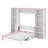 Murphy Bed With Desk And Bookshelf-107088676