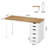Briget 5-Drawer Computer Desk, Writing, Dressing Modern-120141341