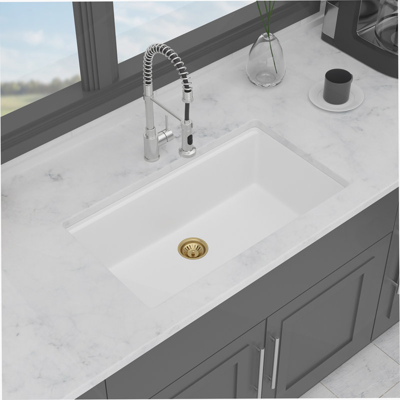 Kitchen Sink, Undermount Single Bowl Kitchen Sink