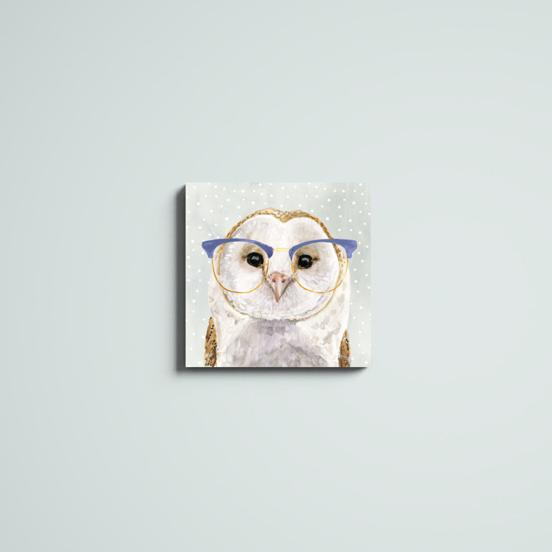 «Four-Eyed Forester II», peinture sur toile, Toile tendue