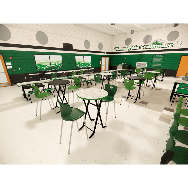 Social Table - X Base - Round, 30'' Dia