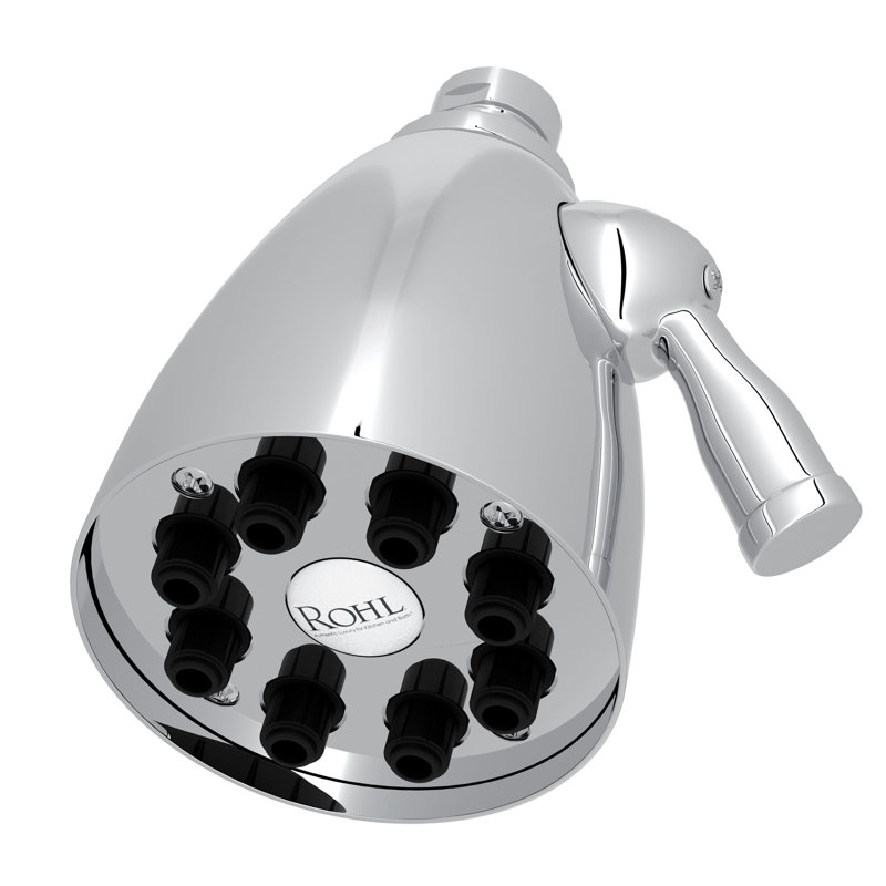 Calliano 3.63" Multi-Function Showerhead, Polished Chrome