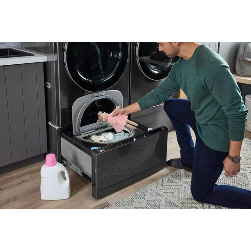 LG 27" SideKick, Pedestal Washer, Smooth Black
