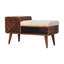 Parthenia Cotton Blend Upholstered Storage Bench