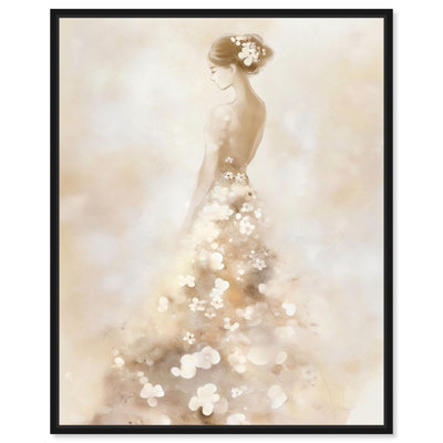 «Dreamscape of Ivory I», reproduction d'art sur toile par Art Remedy