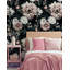 Papier peint floral Gurkirat Moody Dramatic Blooms Elegant Dark Interiors