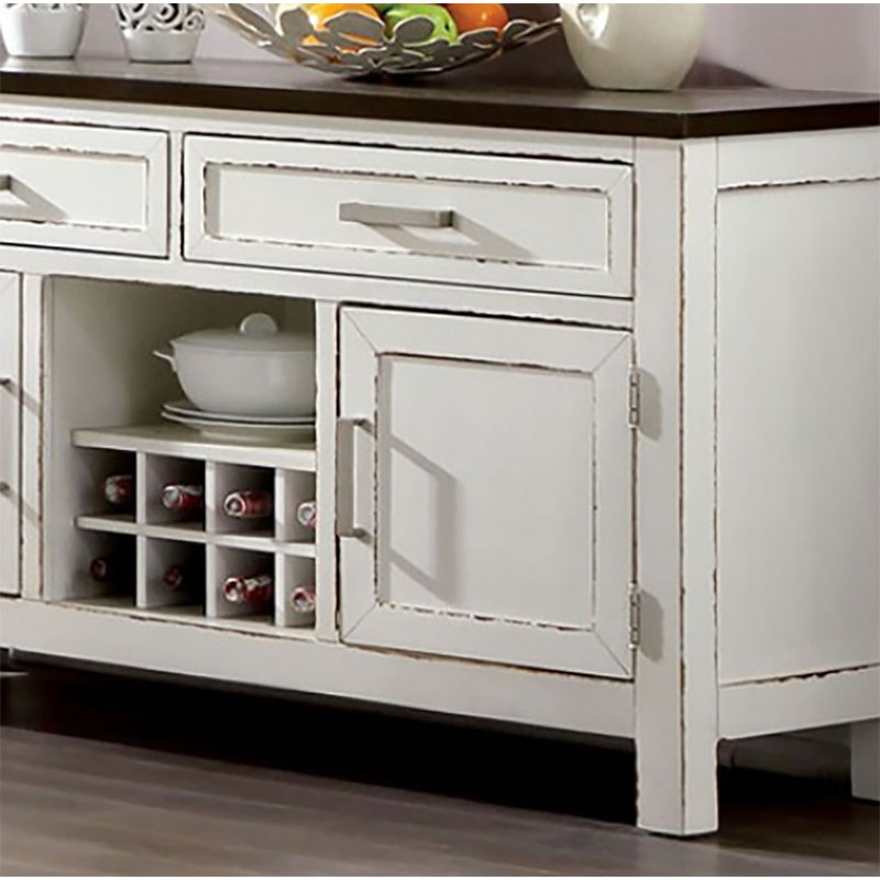 Branson Columbard 54'' Wide 2 Drawer Server
