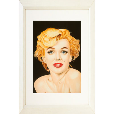 « marilyn monroe hollywood », reproduction d’art encadrée