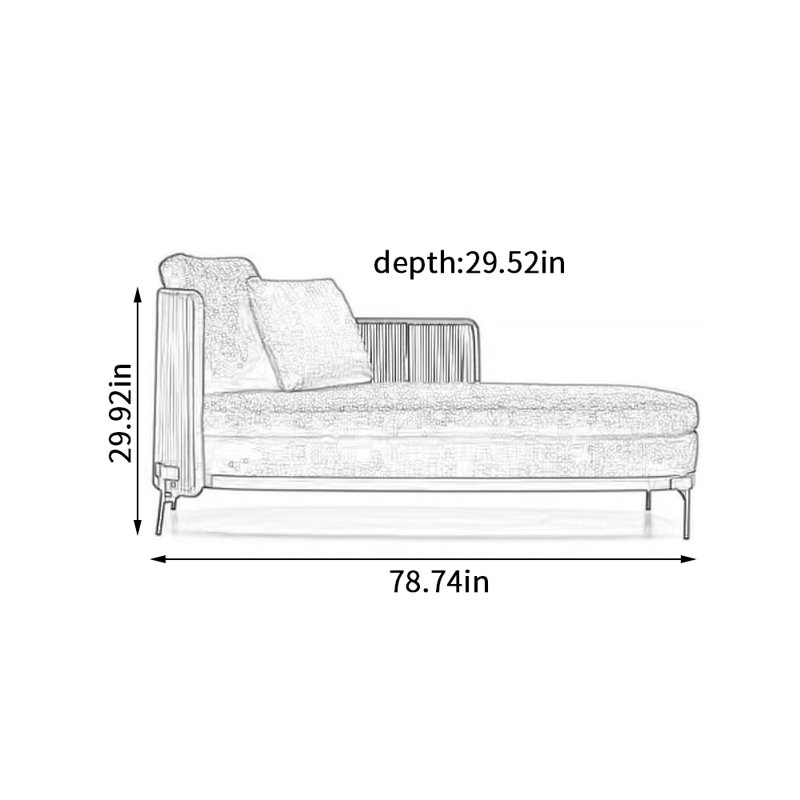 Chaise longue d'extérieur Natsuyo