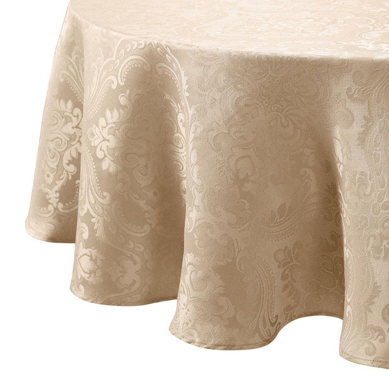 Nappe Corson, Taupe, Rond 70 po x l 70 po