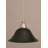 Cord Hung Mini Pendant Shown In Black Copper Finish With 10" Amber Crystal Glass-32464173-32464201-32464178