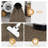 Washable Rug Imitation Braided Print Area Rug Non Slip Large Rug for Living Room Solid Printed Textured Rug Farmhouse Carpet Rug for Bedroom Dining Room-1000392426