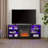 TV Stand Electric Fireplace  Glass Shelves, 3D Fireplace TV Stand With LED Lights Wood With USB Charging Outlet Modern Television Table Center For TV Up To 62"  58''W*15.5''D*24.4