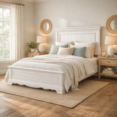 Glenroy Modern Panel Bed