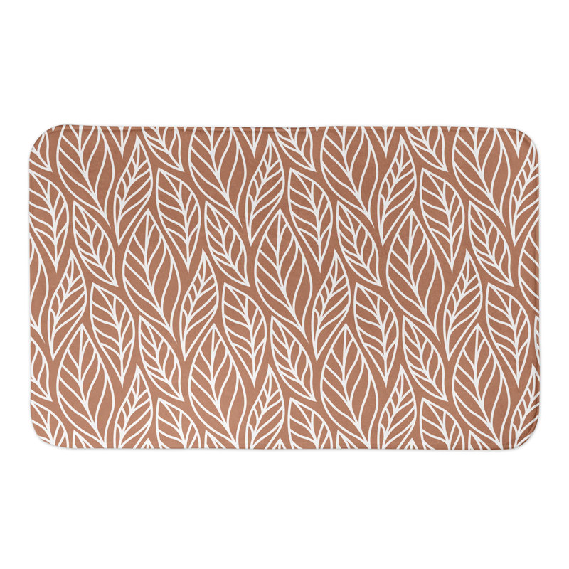 Tapis pour salle de bain en feuille de cuivre Sansome