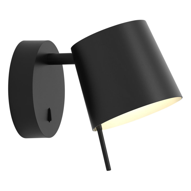 Miura 1 - Light Sconce, Matte Black, Matt Black