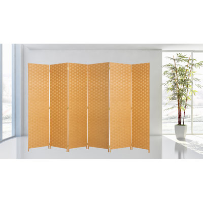 Cecilia 68.5'' H Folding Room Divider