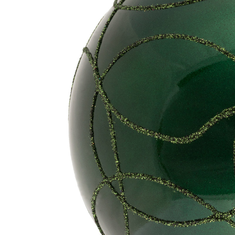 Ensemble d'ornement boule scintillante 4 pièces