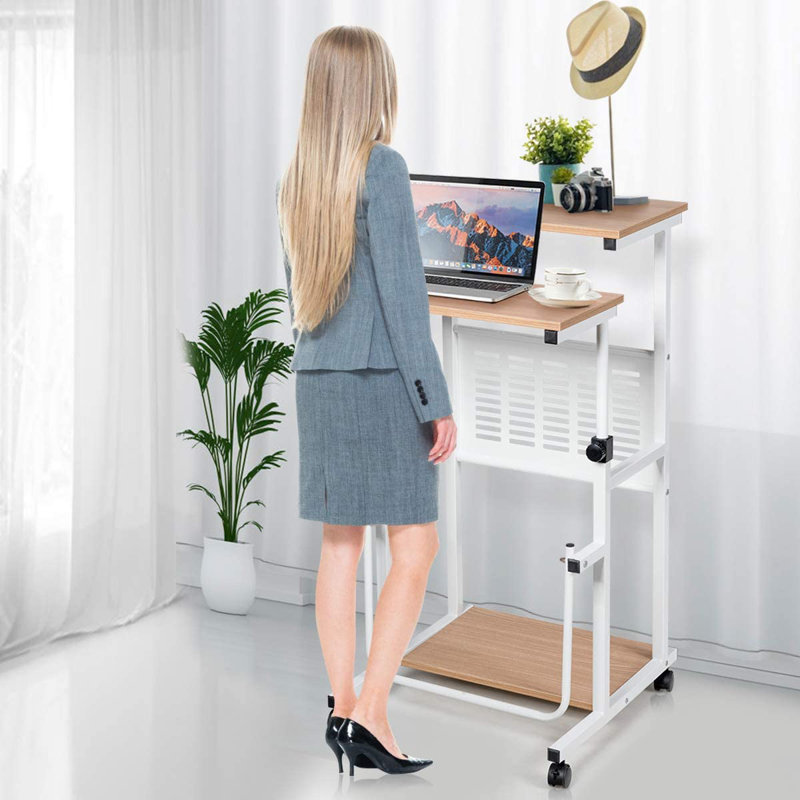 Adjustable Metal Base Standing Desk