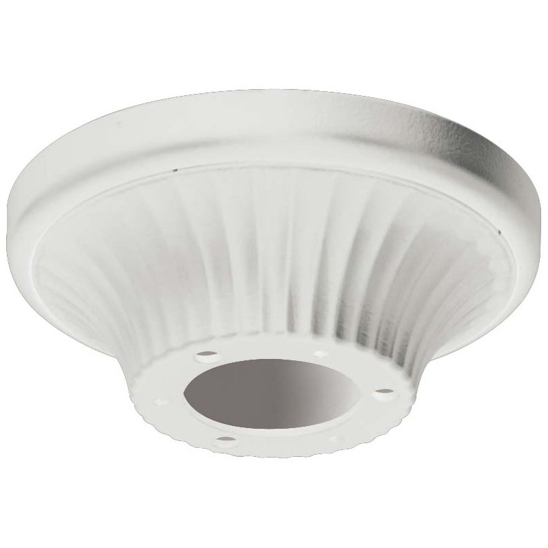 Ceilling Fan Sloped Ceiling Adapter, Flat White