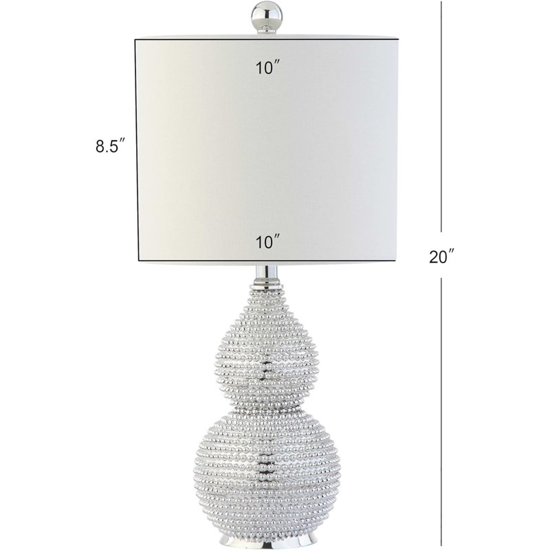 Shenna 20" Silver Table Lamp