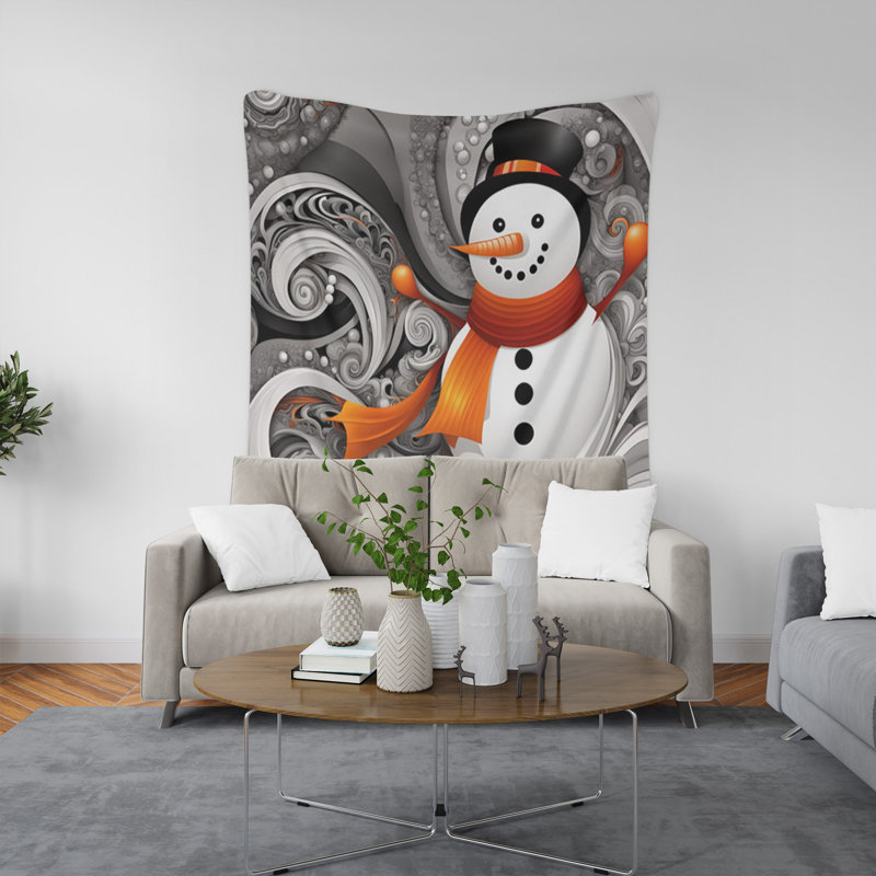 Tapisserie murale, H 60 po x l 51 po x P 0,5 po