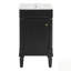 Armoire de salle de bain de style français avec rangement, lavabo en céramique, tablette réglable, charnières à fermeture douce, pour les petits espaces-562050473