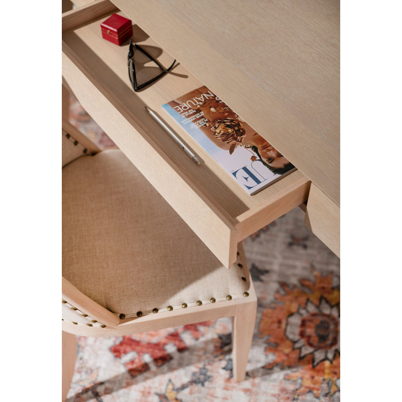 Evan Solid Wood Writing Desk