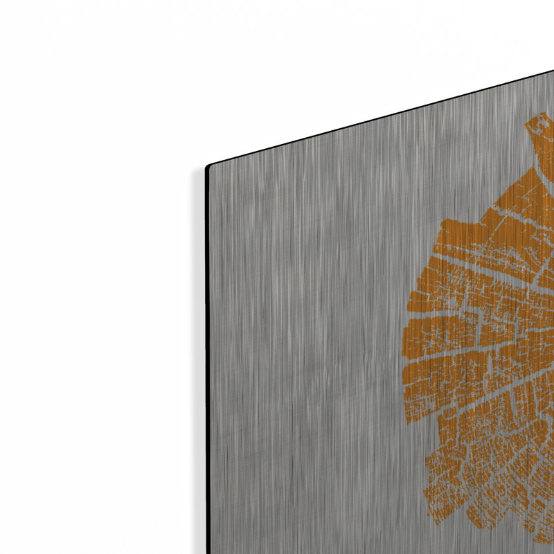 «Orange Slice» par Linda Woods, H 12 po x l 12 po