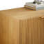 Buffet Modern Wavy avec contour incurvé, armoire de rangement à 4 portes, armoire de salon-655800457