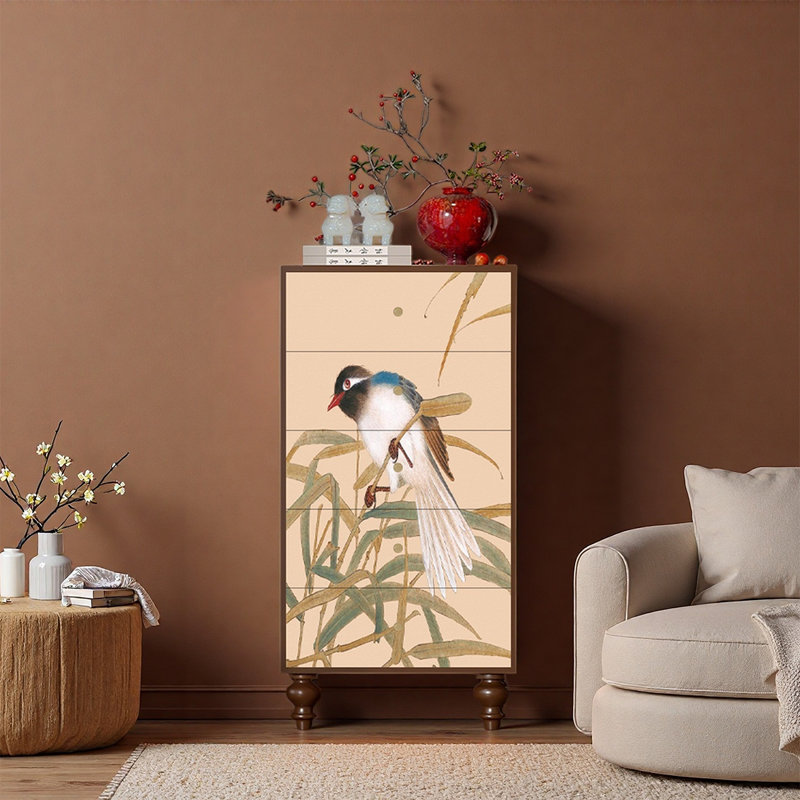 Armoire décorative en bois, Noyer