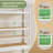 3-Tier Over The Toilet Storage with Adjustable Shelf-1875811580