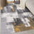Demeko Abstract Machine Woven Polypropylene Performance Area Rug-66934720-66934722
