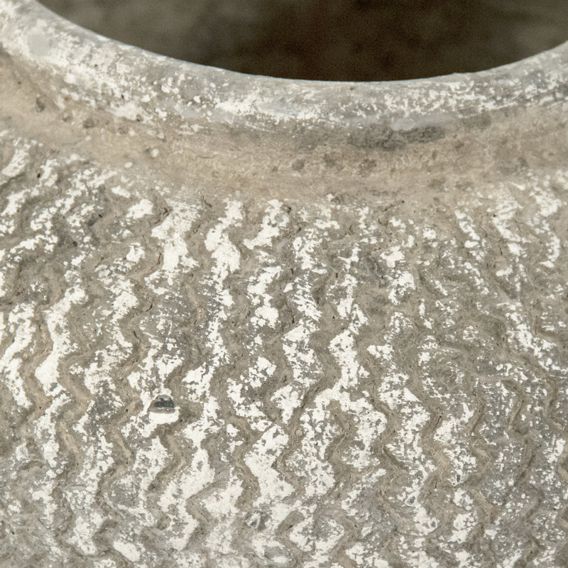 Doherty Stoneware Table Vase, 6" H x 10" W x 10" D