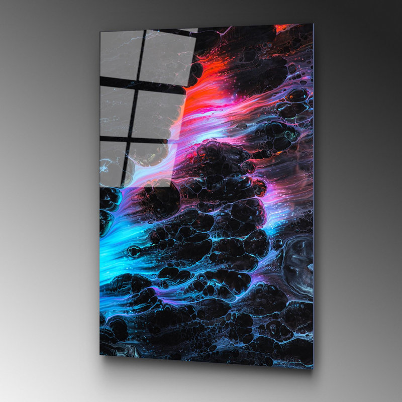 Stunning Tempered Glass Wall Art Painting, 27.6 x 39.4 inches | 100% Tempered Glass, Thickness: 0.16 inches | Elegant Home Decor for Living Room or Office, Durable & Easy to Clean, Perfect Gift Idea