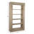 88" H x 48" W Amaya Reclaimed Pine Wood 5-Tier Bookcase, Light Warm Wash