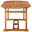 Sterner 9 Piece Garden Dining Set 180x90x75 cm Solid Wood Acacia