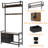 5-In-1 Multi-Functional Entryway Tree - With Drawers, Shoe Rack, Shelves And Hooks