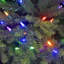 7.5' Artificial Fir Christmas Tree with Color & Clear Lights