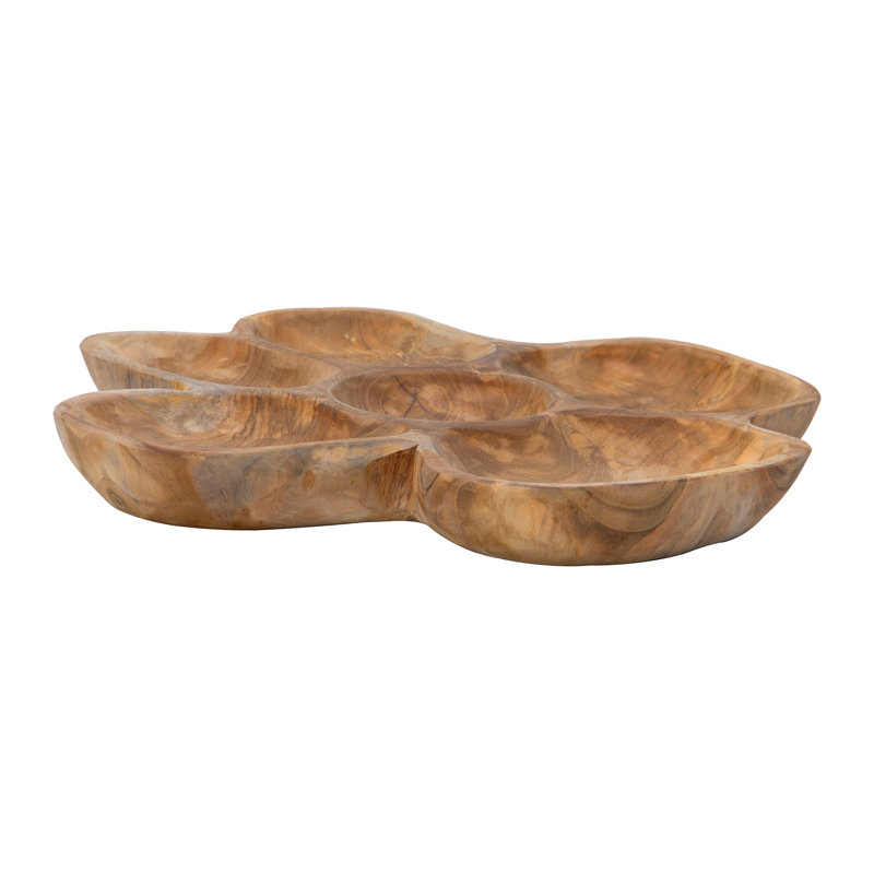 Teak Serving Bowl