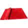 Feather Eudella Shaggy Solid Red