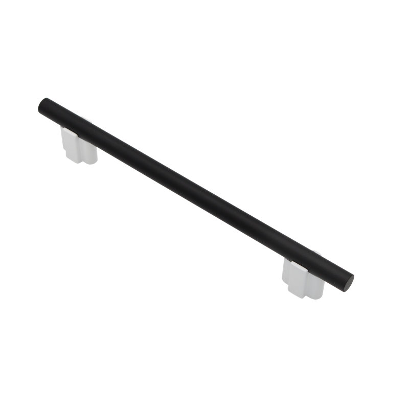 Visturo Bar / Handle Pull, Matte White/Matte Black
