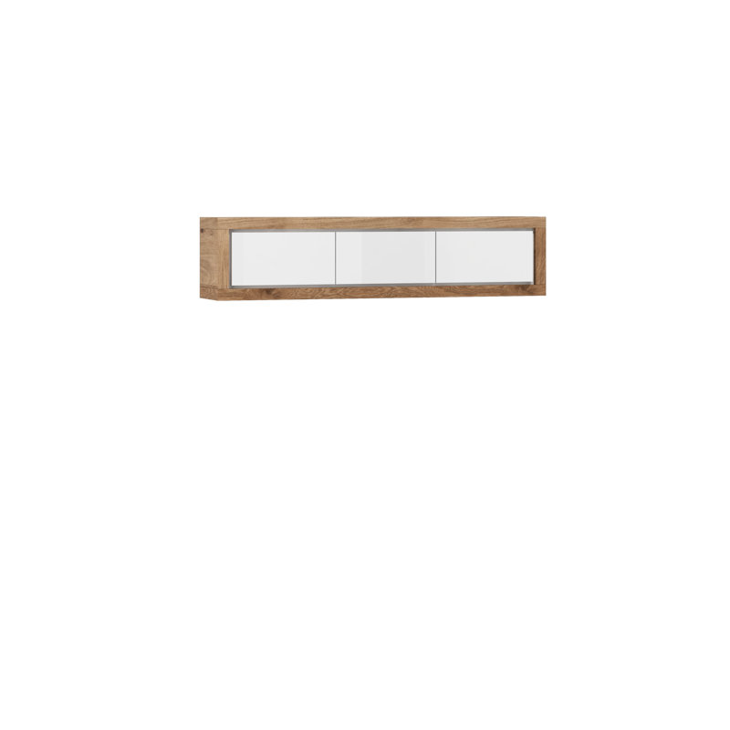 Cube Shelf, Oak/White