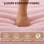 Chaise longue 62,5 po en velours côtelé rose, sans assemblage, siège profond et confort semblable à un nuage-340874764