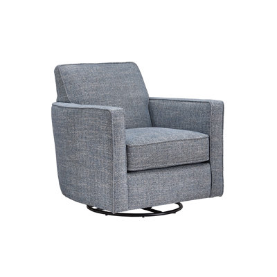 Upholstered Swivel Accent Chair