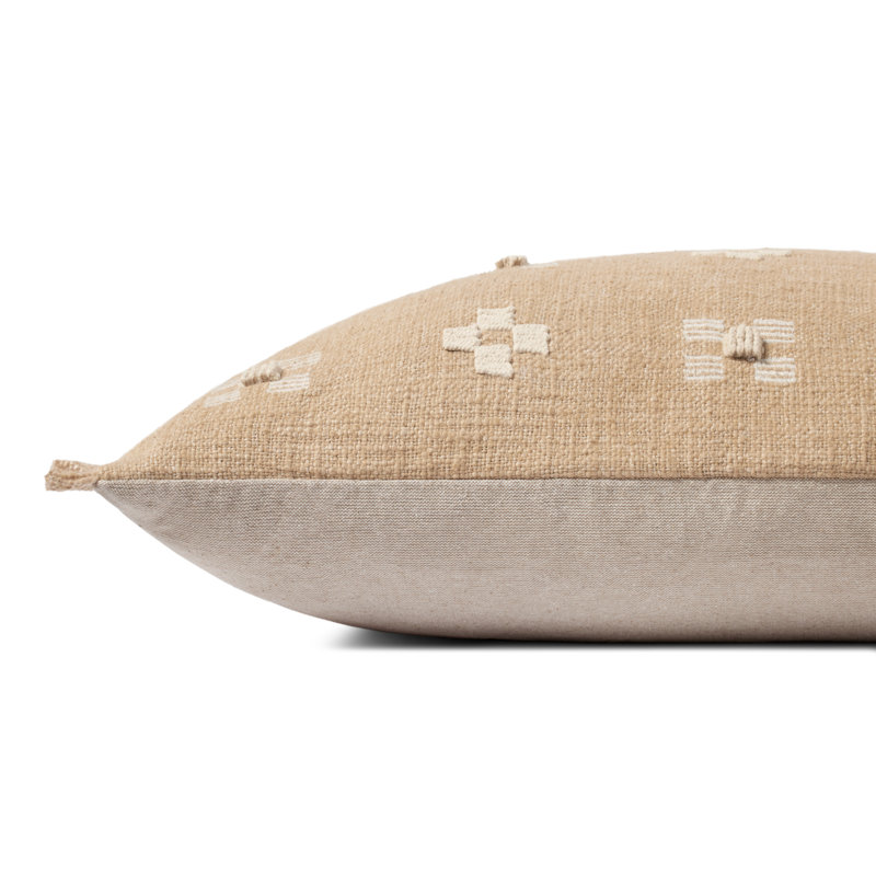 Loloi PLL0122 Pillow Lumbar, Polyester/Polyfill