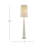 Malayan White Floor Lamp