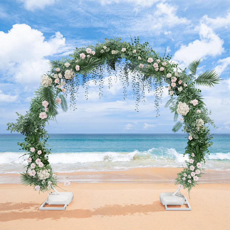 Arche de mariage en métal 8pi