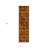 8' Runner Orange and Rust Floral Medallion Washable Non Skid Indoor Outdoor Runner Rug