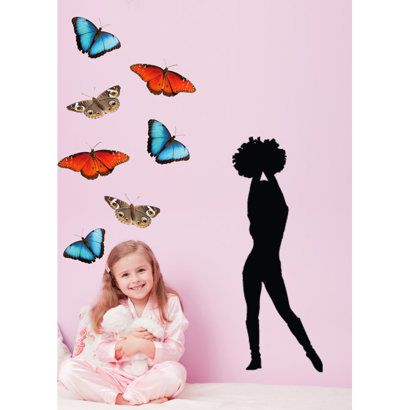 Adhésif décoratif pom-pom Girl I, H 36 po x l 13,5 po
